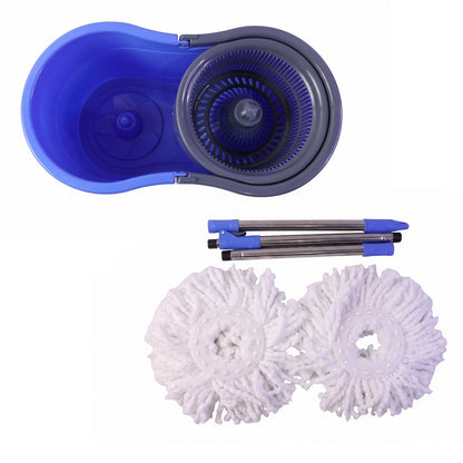 360 Rotating Turbo Spin Mop with Bucket And PLastic jali Set (1 Set)