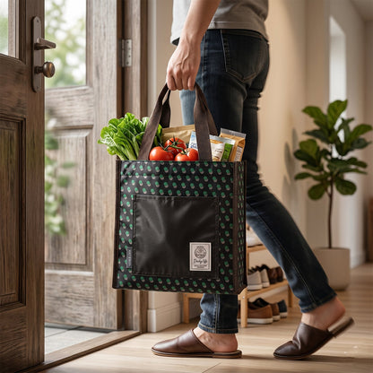 compact carry bag for storage and shopping