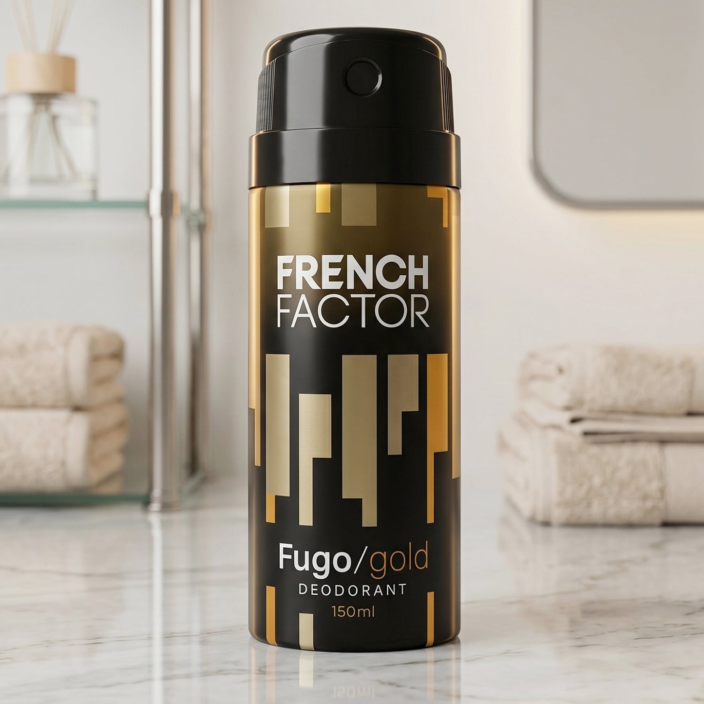 French Factor Fugo Gold Deodorant Body Spray (1 Pc, 150 ML)