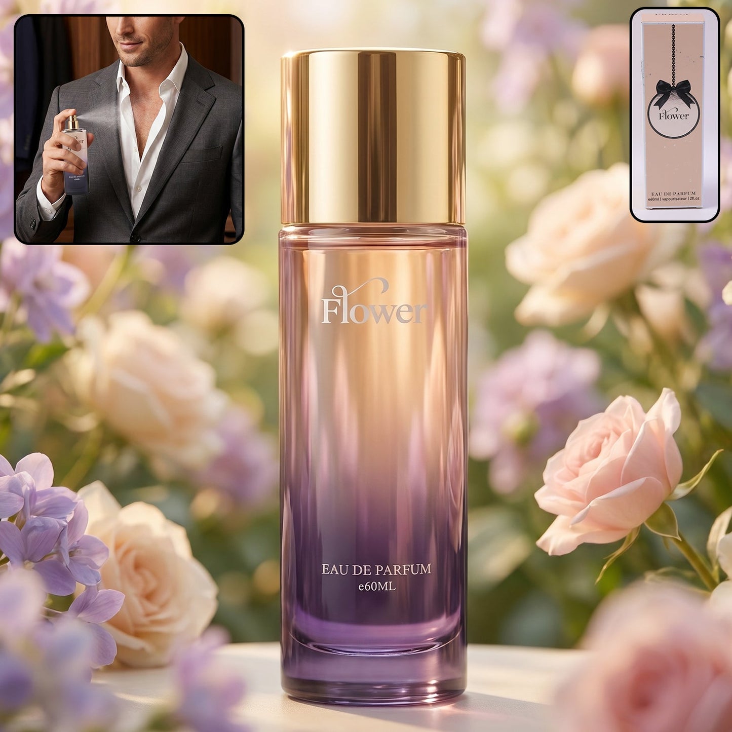 Flower Eau De Parfum Spray (1 Pc, 60 ML)
