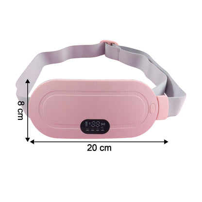 Slim electric belt for warmth and relaxation