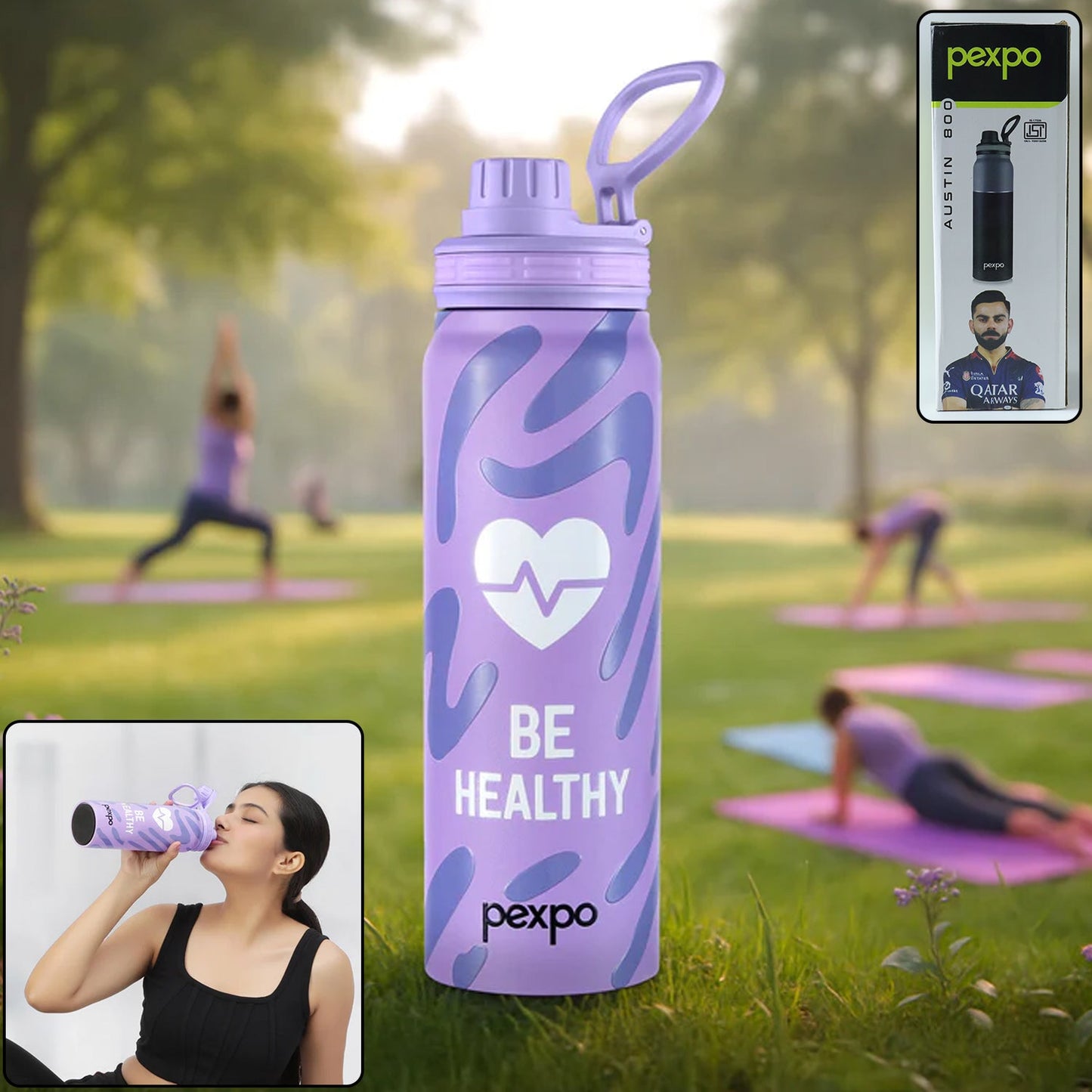 stainless steel water bottle
