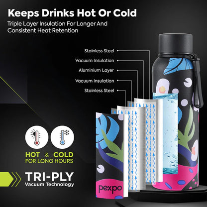 reusable steel bottle printed