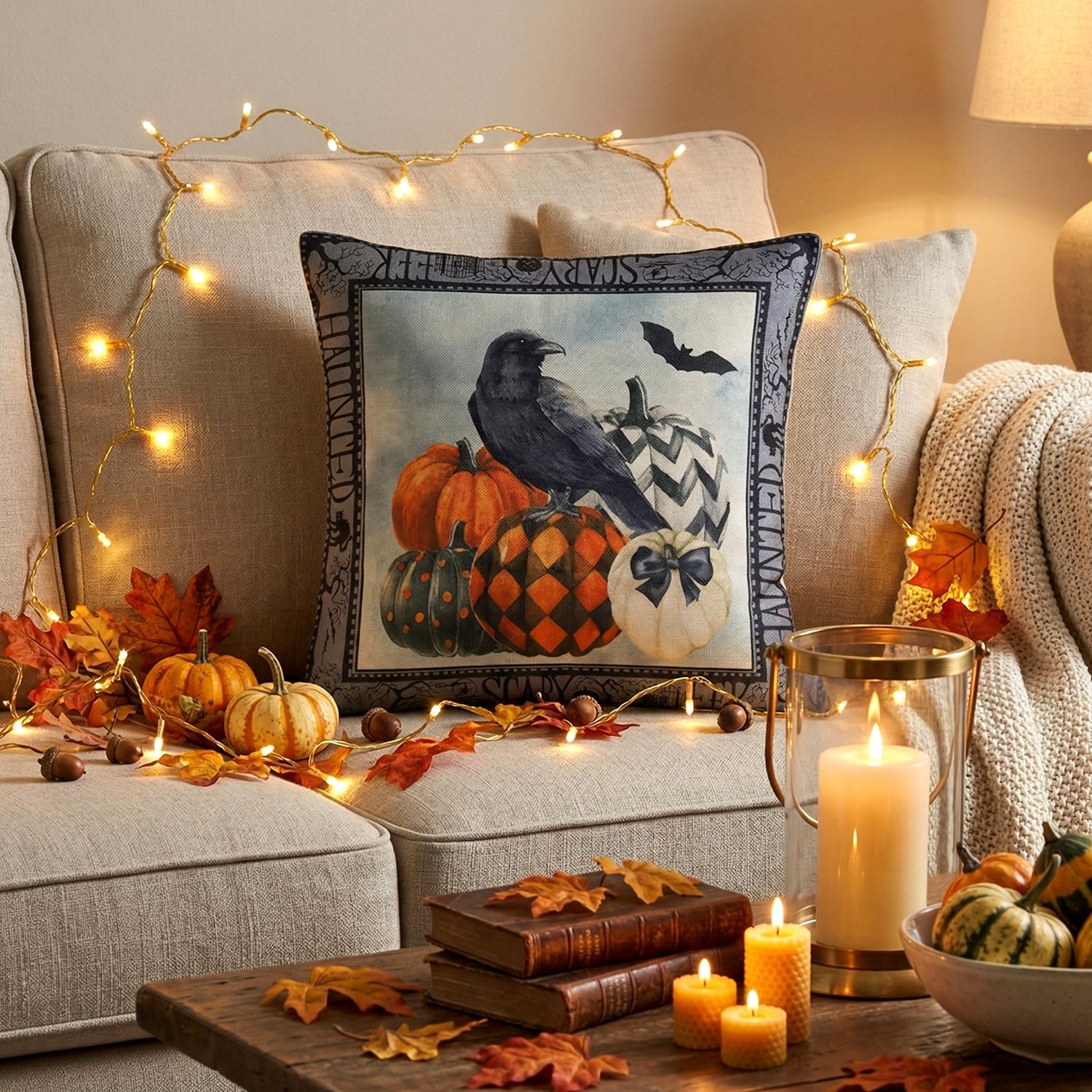 living room pillow cover stylish design