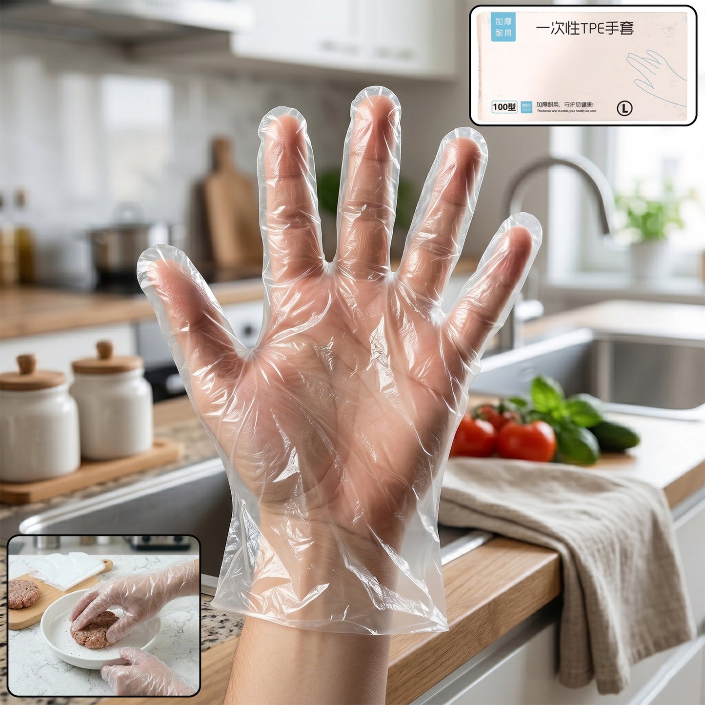 Disposable TPE Gloves