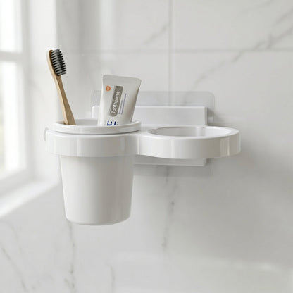 easy install wall mounted bathroom accessory set