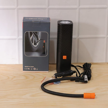 Portable Car Mounted Tyre Inflator Air Pump (1 Set)