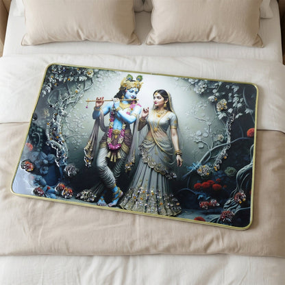 Radha Krishna Wall Hanging Frame