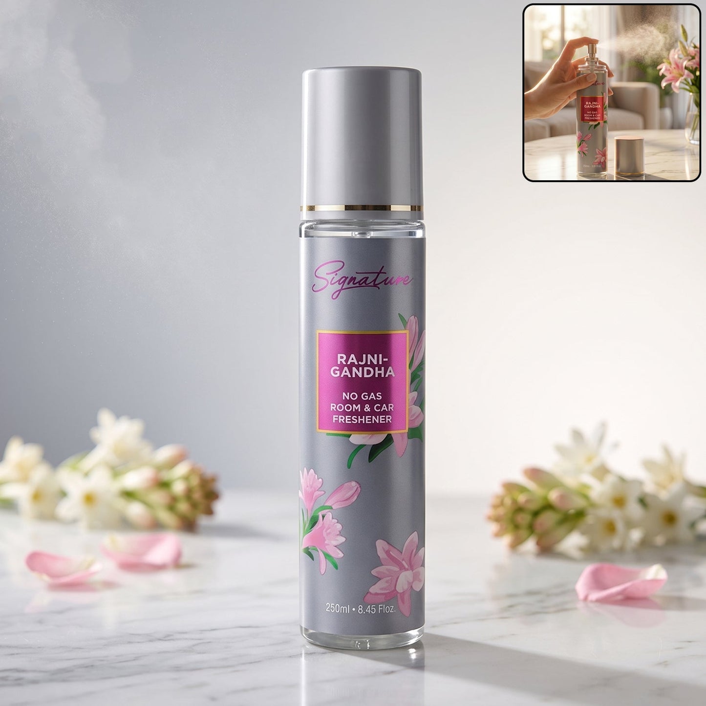 rajnigandha room freshener spray 250ml
