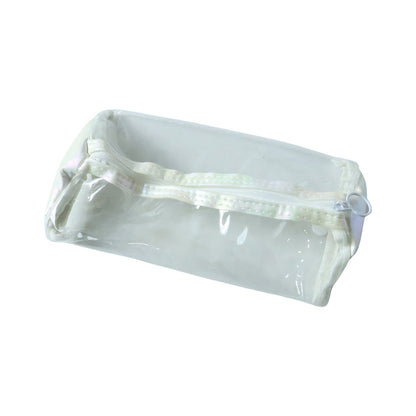 zipper pvc pencil storage pouch