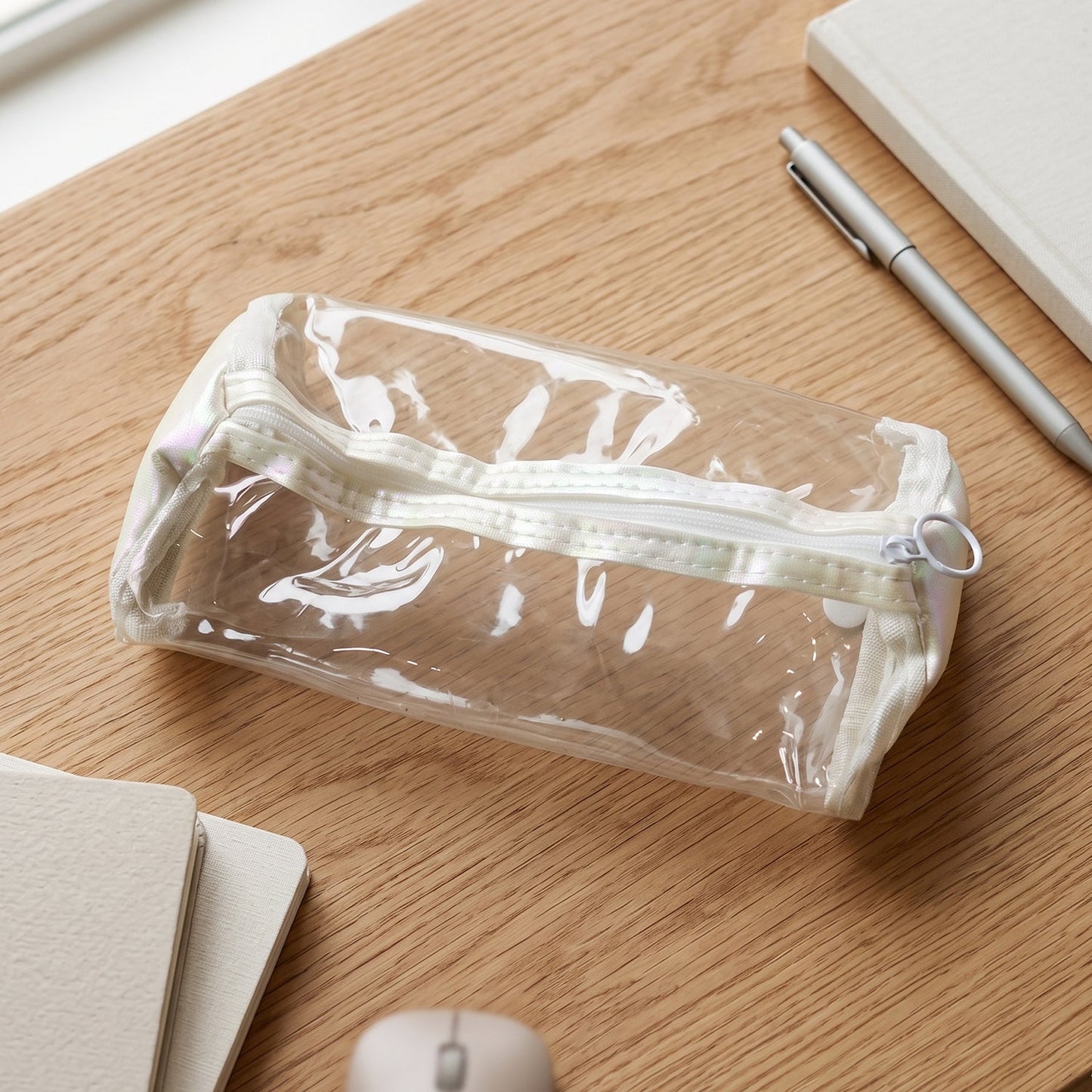 school stationery transparent pencil bag