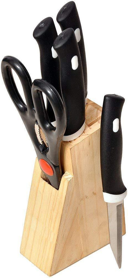Stainless steel knife set