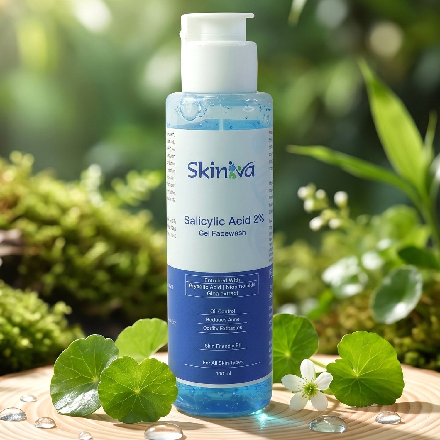 dermatology style salicylic acid cleanser face care
