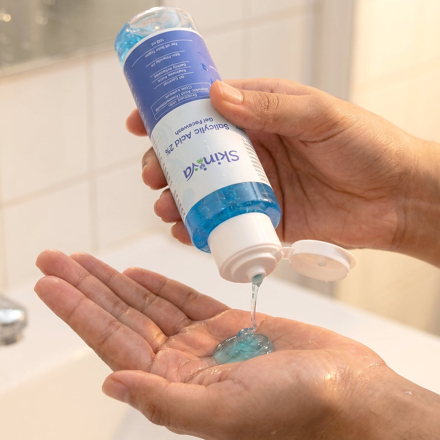 skin purifying face wash acne treatment cleanser