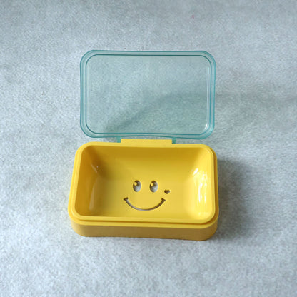 Lightweight plastic soap dish