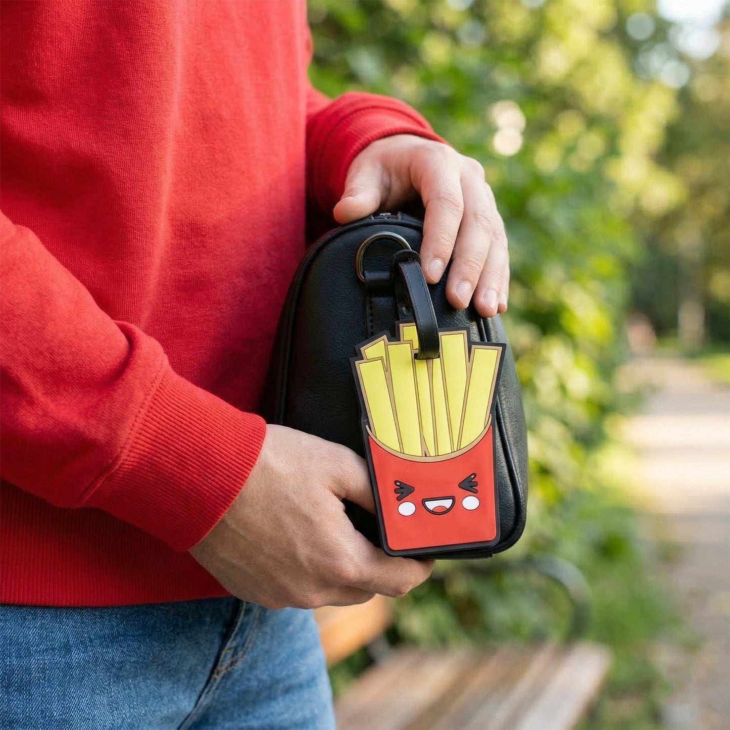 novelty suitcase id tag