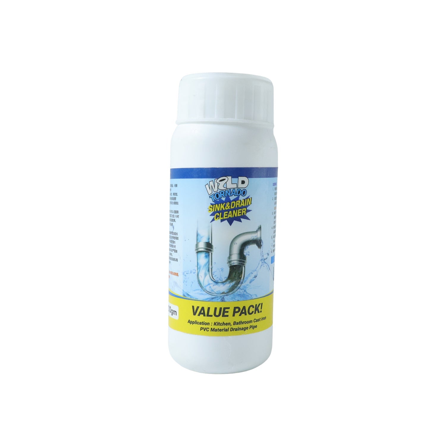 strong drain cleaning powder