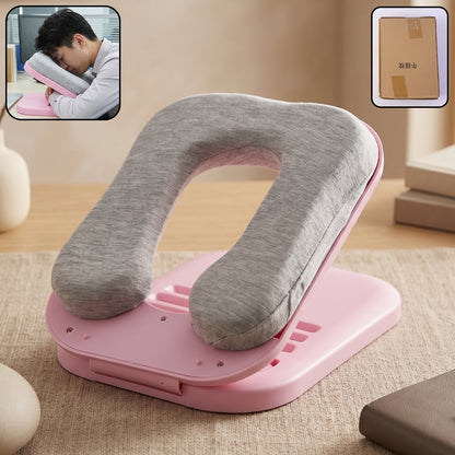 Foldable Soft Nap Doughnut Pillow Portable Neck Support Cushion 1 Pc