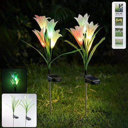 Solar Flower Garden Lights