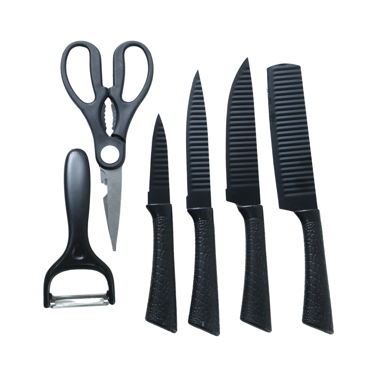 kitchen scissors knife combo set