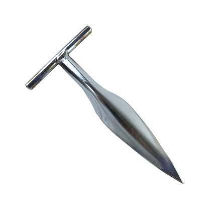 Stainless Steel Coconut Breaker Tool with Comfortable T-Handle (1 Pc)