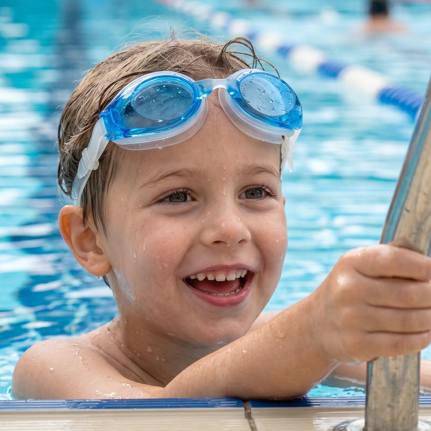 soft seal kids goggles for swimming practice