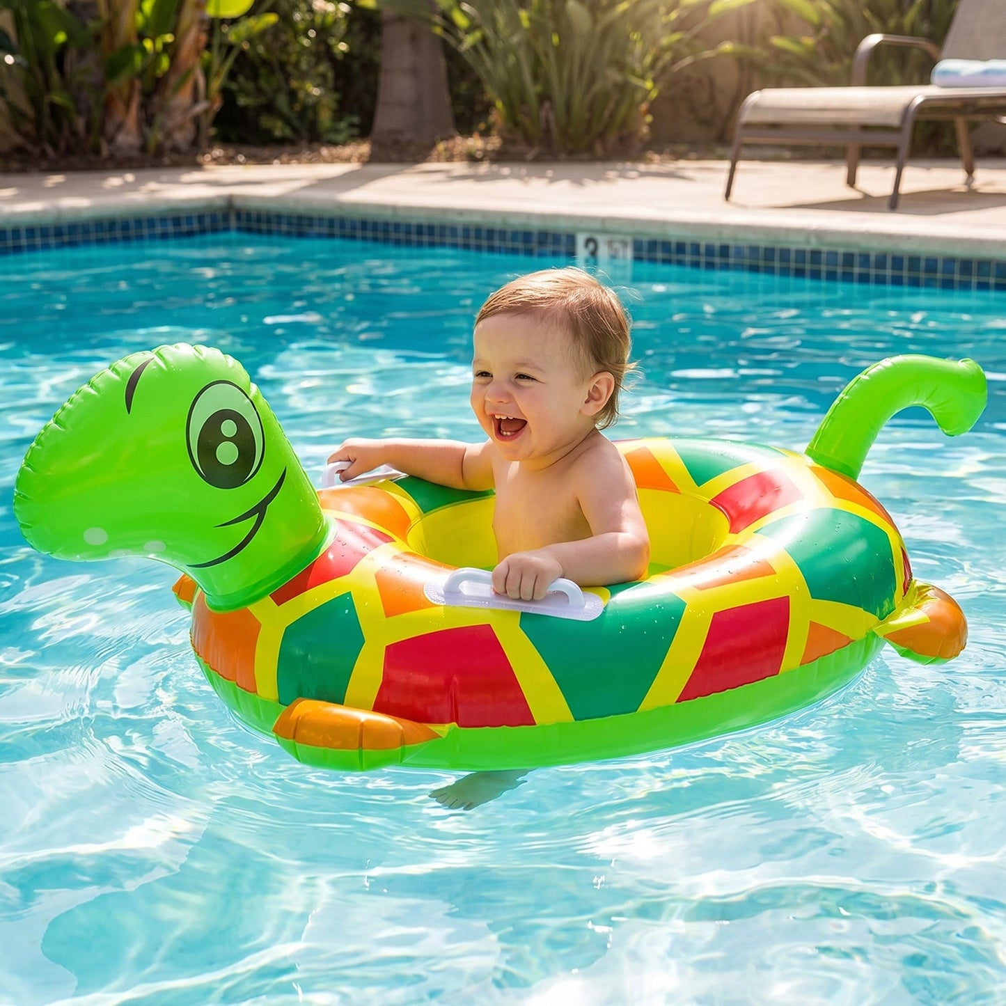 easy grip swim ring kids swimming support