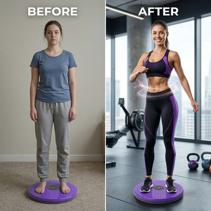 waist twist fitness disc