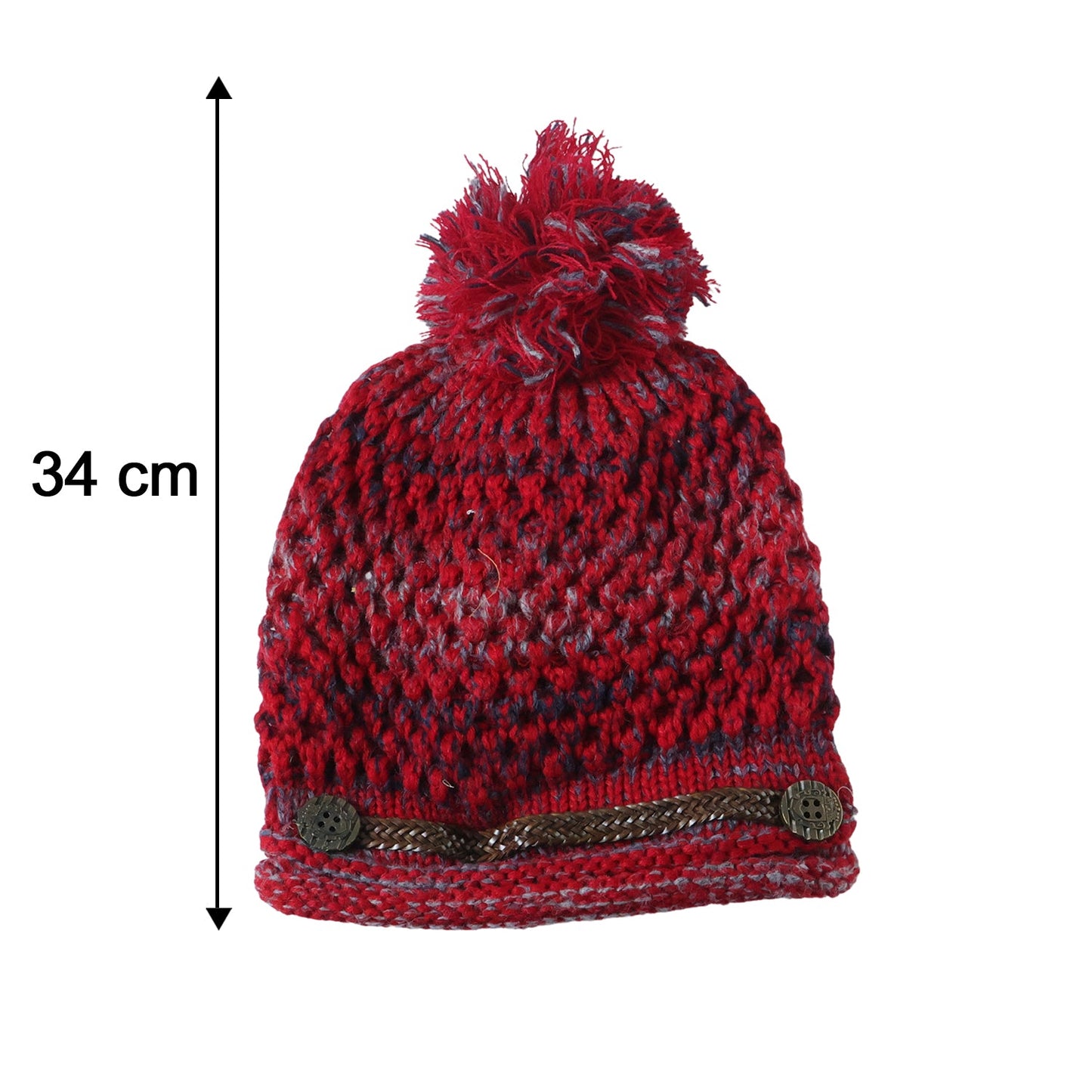 warm wool cap for outdoor winter use