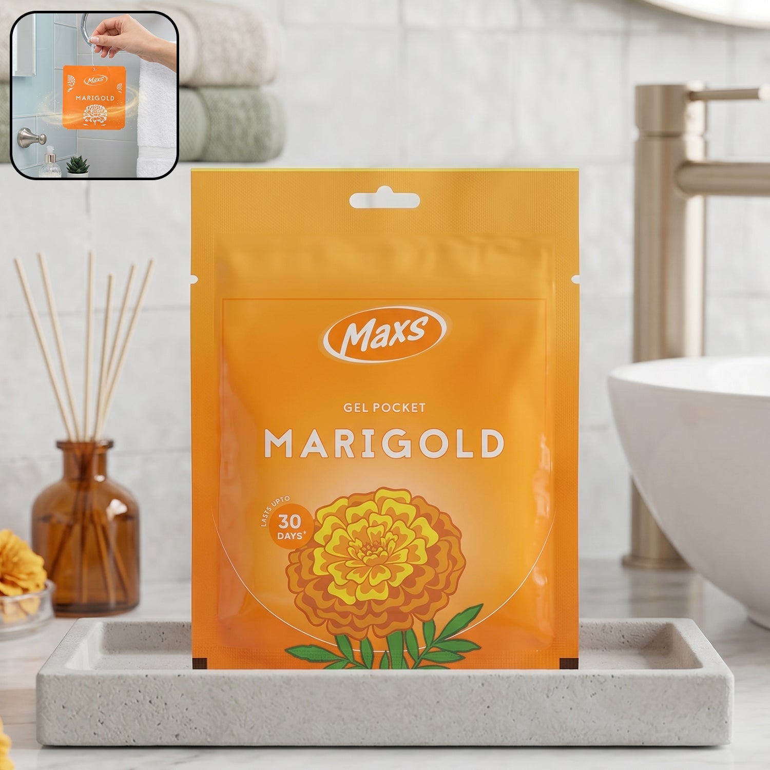 maxs marigold gel freshener