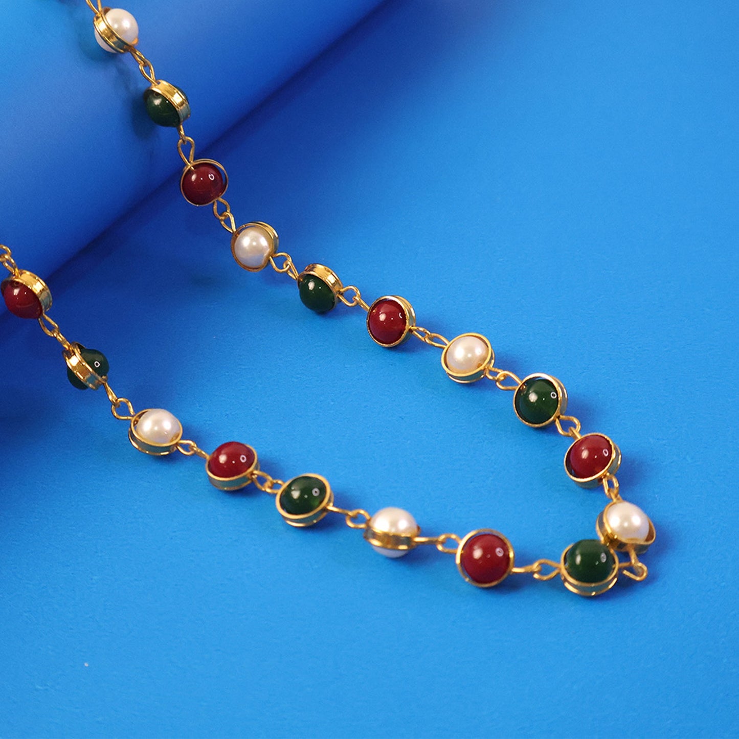 Pearl stone necklace