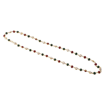 Ethnic pearl necklace