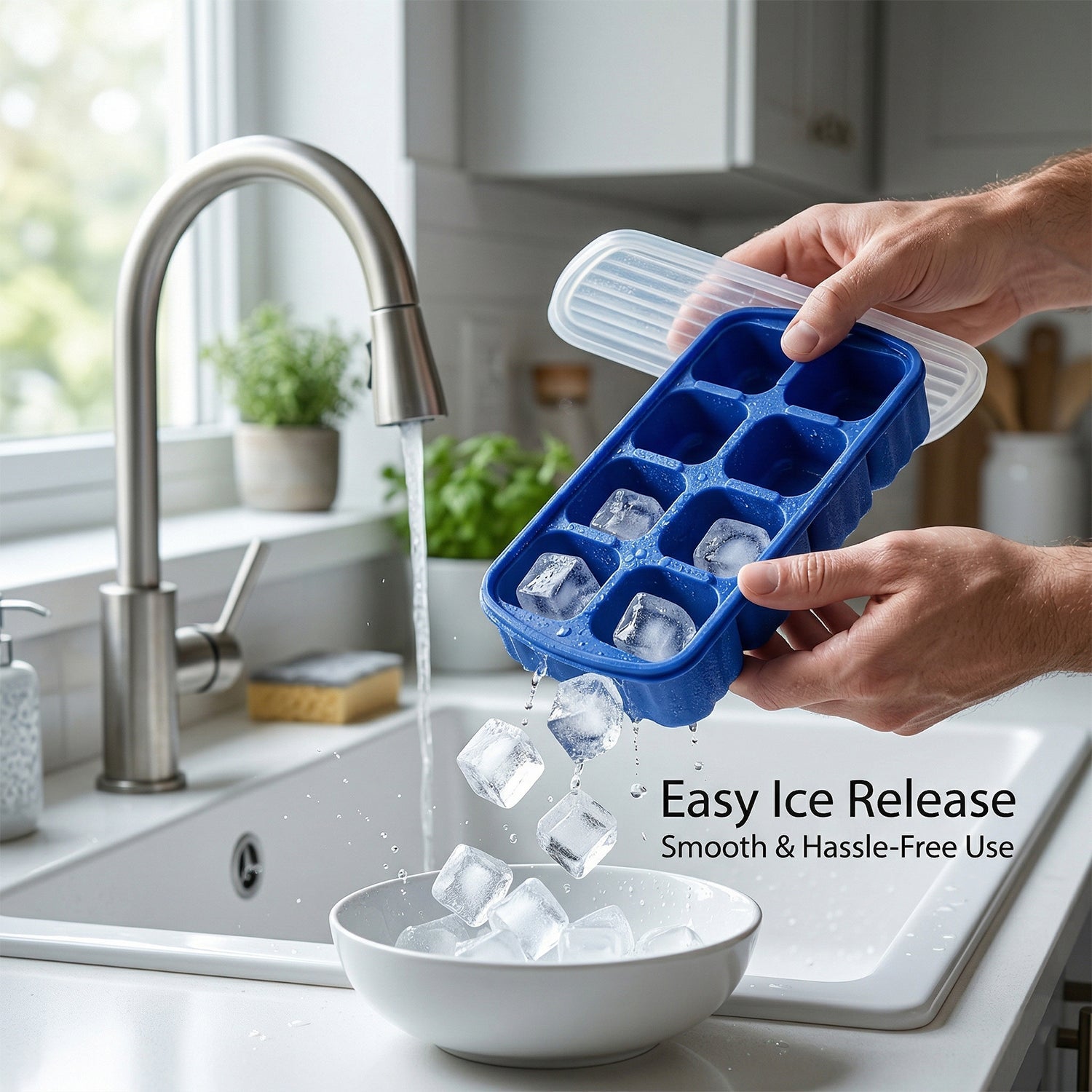 freezer ice cube tray for drinks and beverages