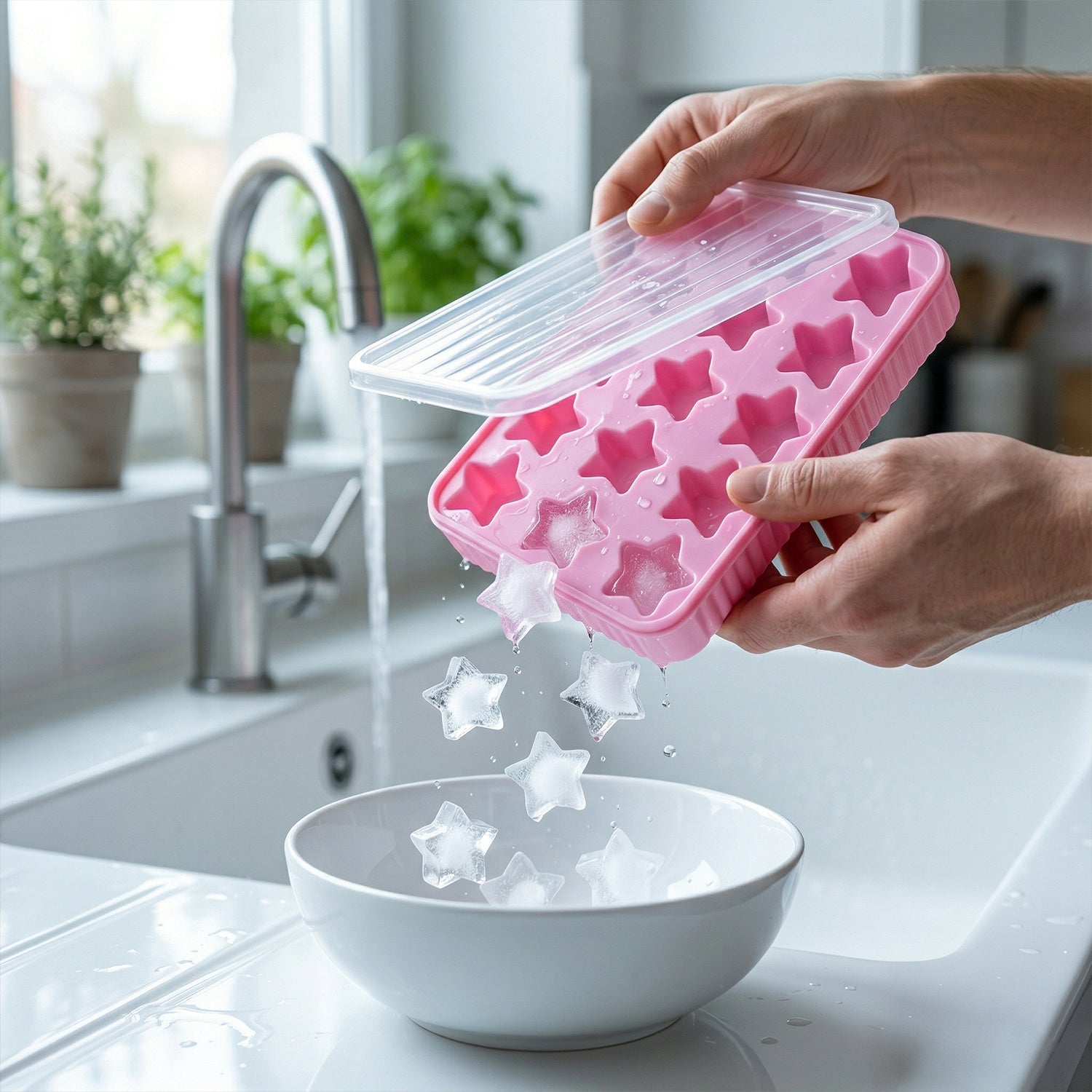 Plastic Ice Cube Tray