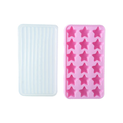 decorative ice cube tray star design
