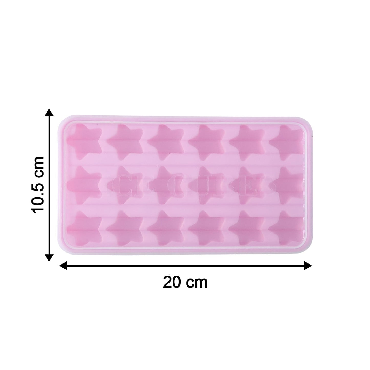reusable ice tray for making shaped ice cubes
