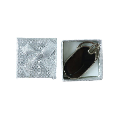 black silver keyring accessory