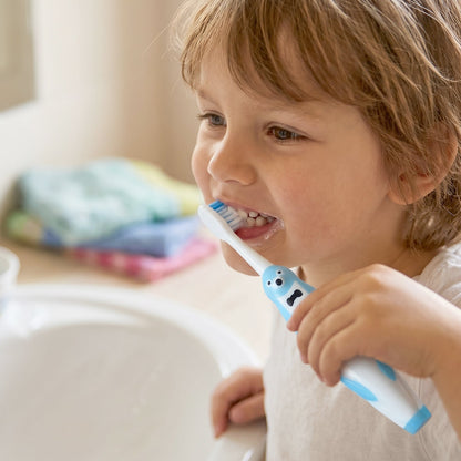Kids Toothbrush and  Airplane Keychain Toy Set