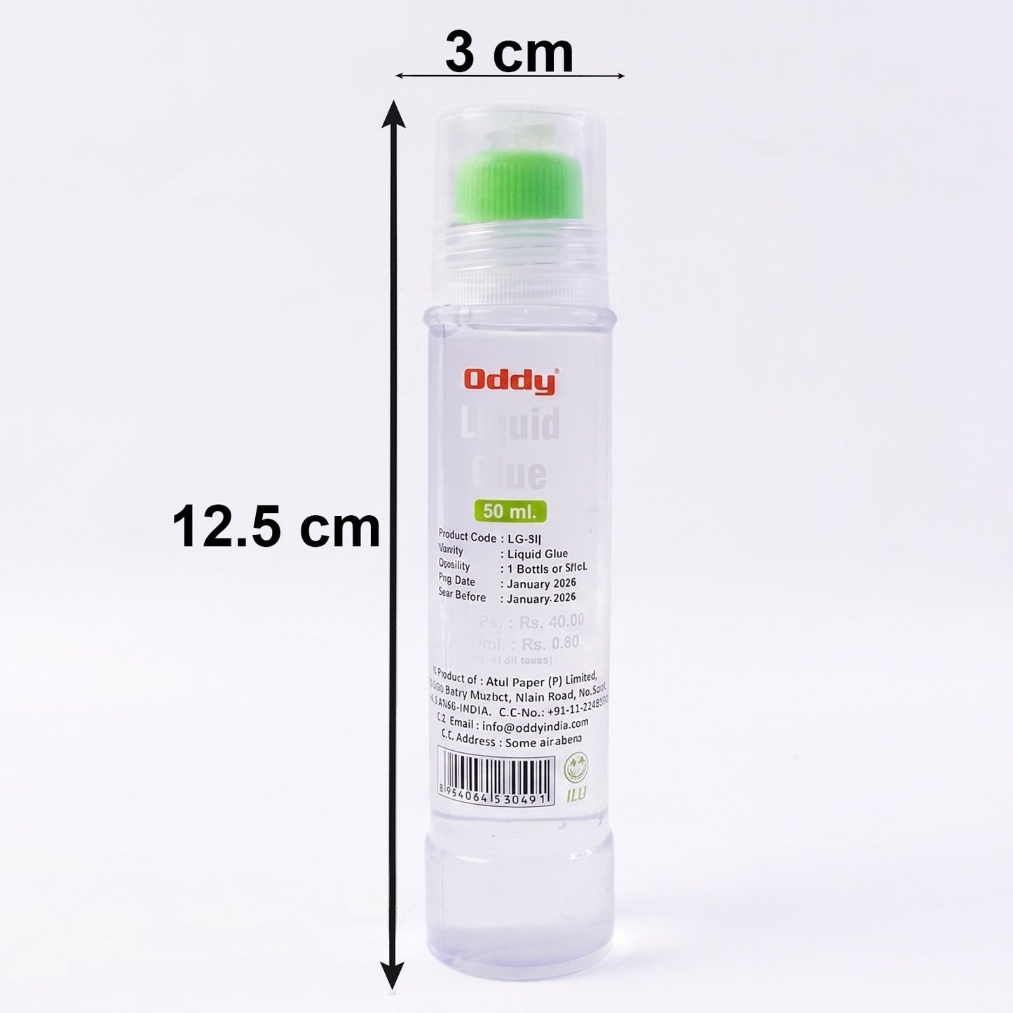 transparent glue pen for clean application work