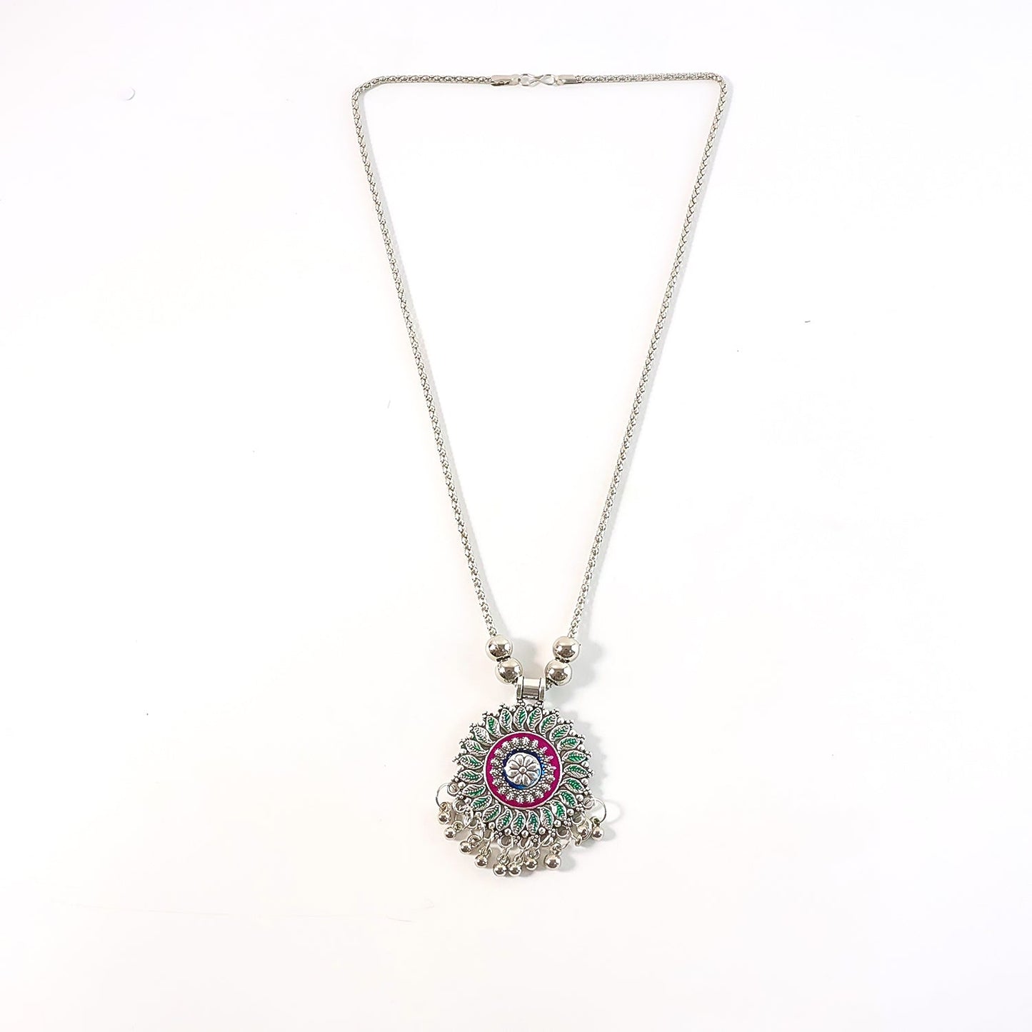 Ethnic floral pendant        
