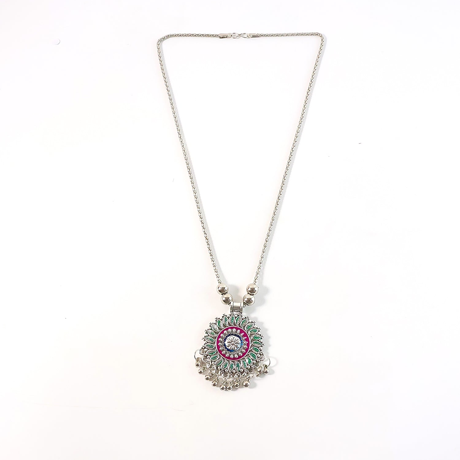 Ethnic floral pendant        
