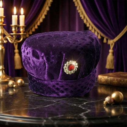 Premium Traditional Style Soft Velvet Cap (1 Pc)