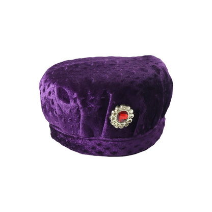 Premium Traditional Style Soft Velvet Cap (1 Pc)