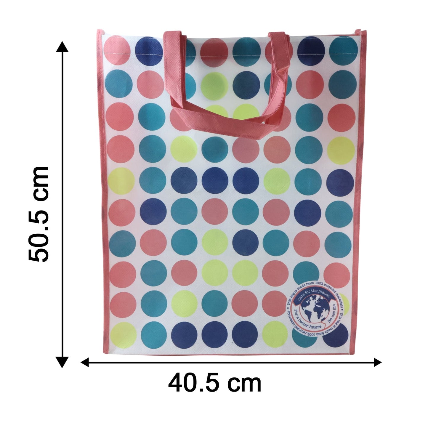 Large Multipurpose Printed Carry Hand Bag (1 Pc Big Size 50x41 Cm)