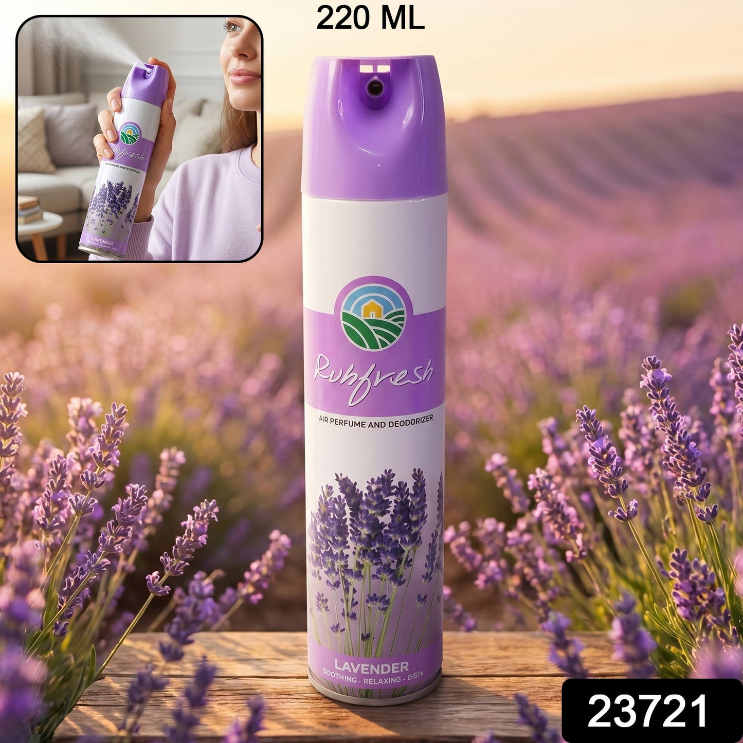 Lavender Air Perfume & Deodorizer