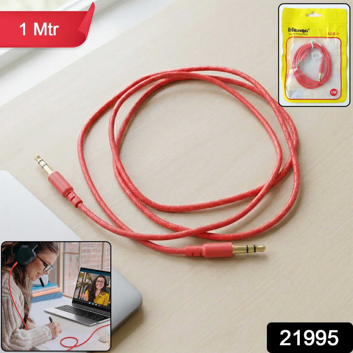 aux cable for connecting phone to speaker or car