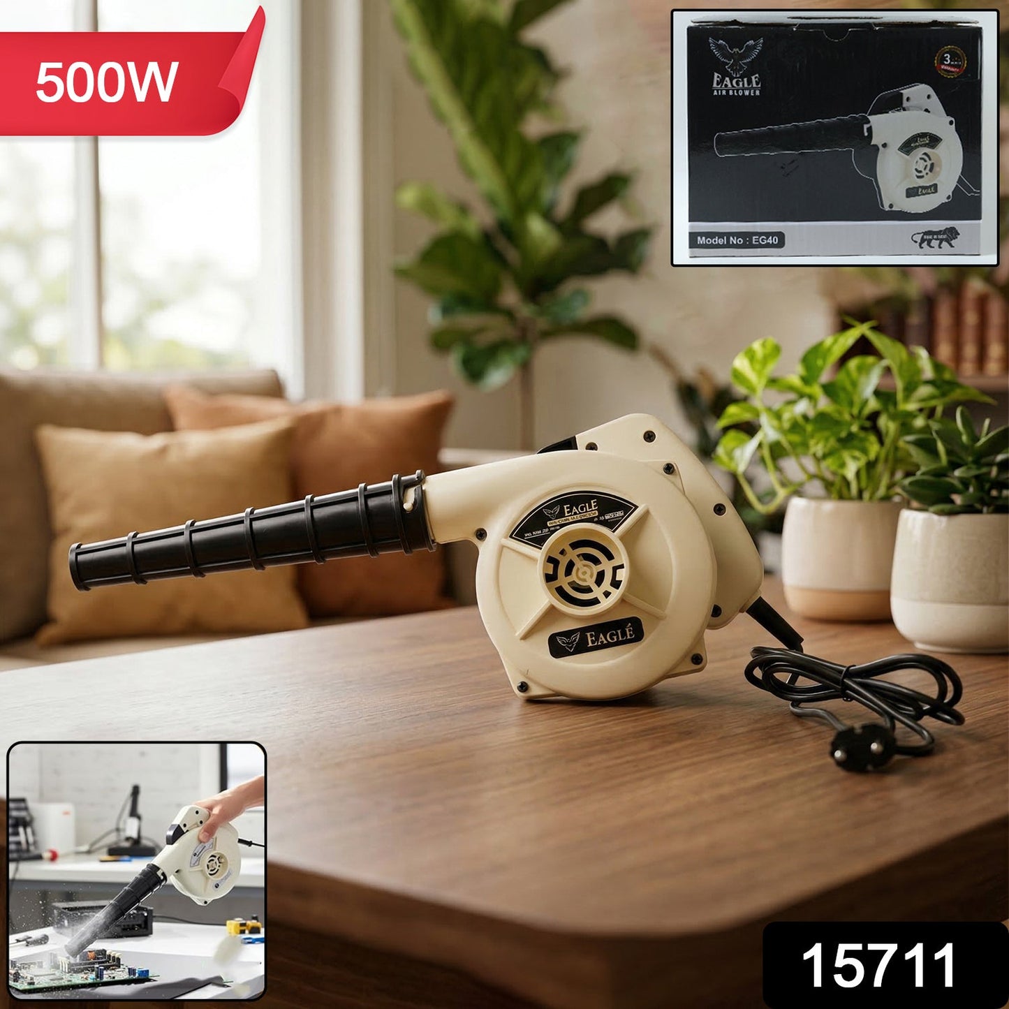 500w electric air blower