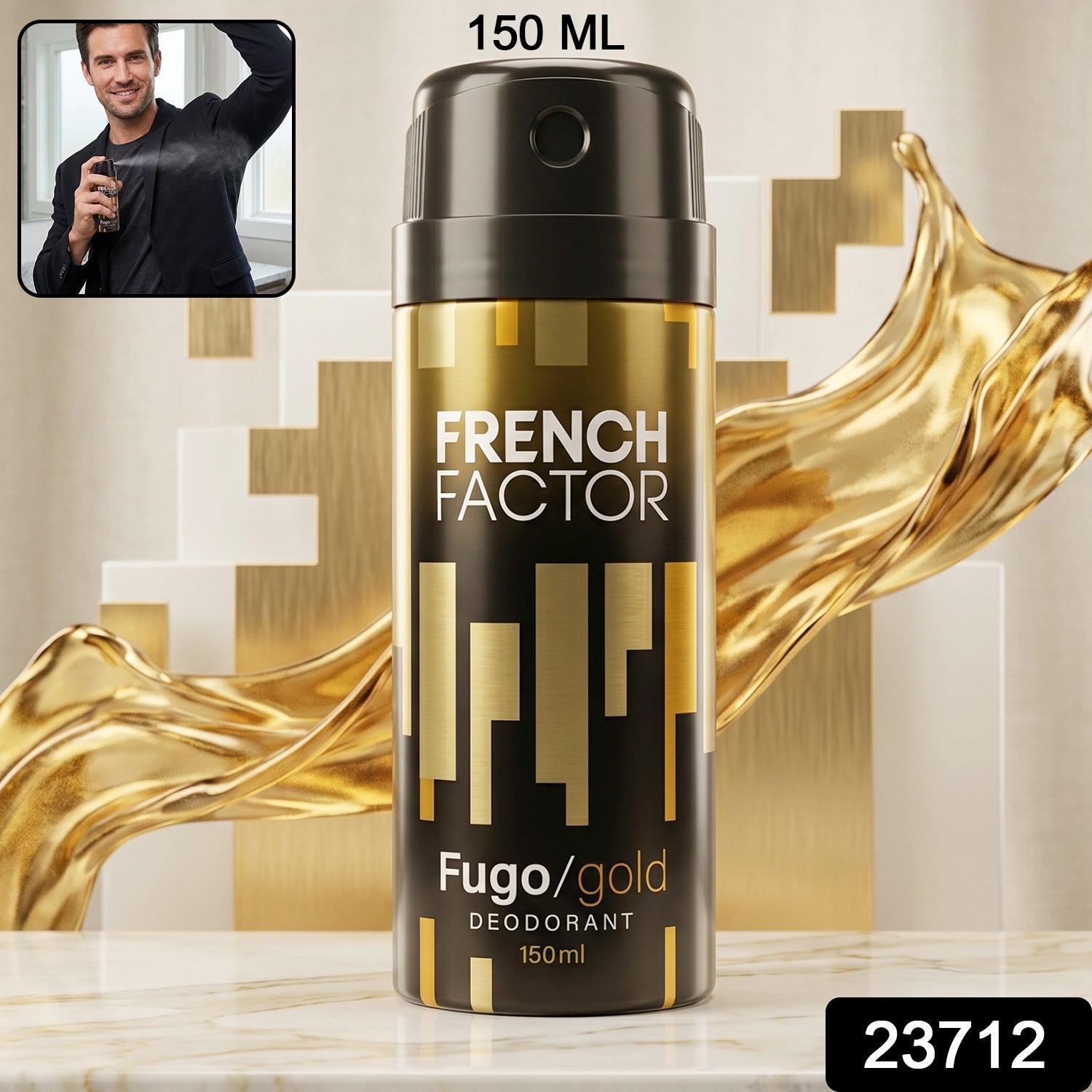 Fugo Gold Men's Deodorant Spray