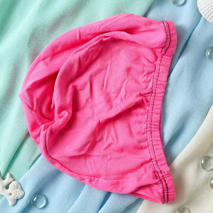 stretchable waterproof swim cap