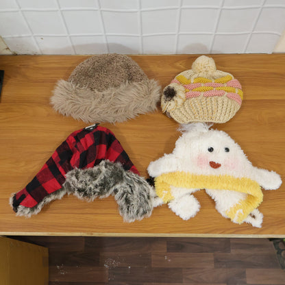 Winter Warm Woolen Cap and Lightweight Summer Fashion Cap (1 Pc, Mix Random Design)
